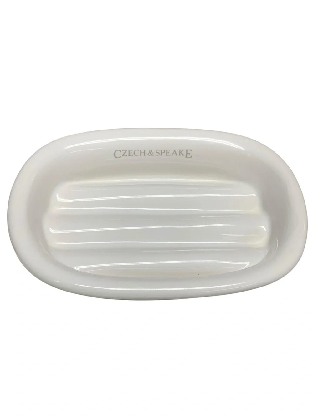 Czech & Speake Edwardian Fine Bone China Soap Dish Replacement Insert Only - EUC
